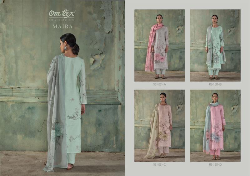 Omtex maira cotton lawn cotton dress material wholesale india